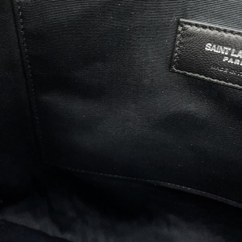 サンローランパリ クラッチバッグ リヴゴーシュ レザー 581369 SAINT LAURENT PARIS 黒