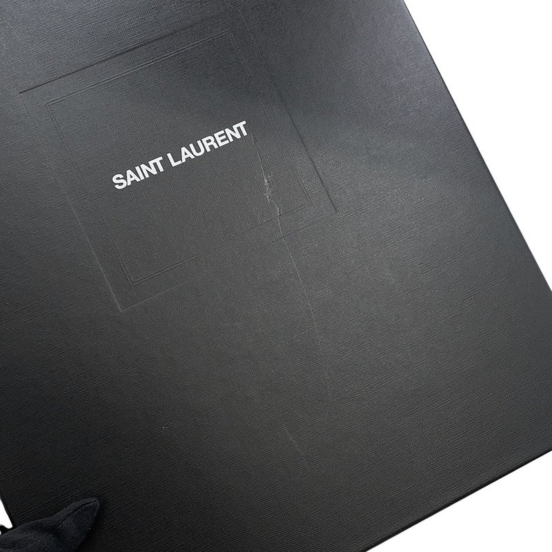 サンローランパリ クラッチバッグ リヴゴーシュ レザー 581369 SAINT LAURENT PARIS 黒