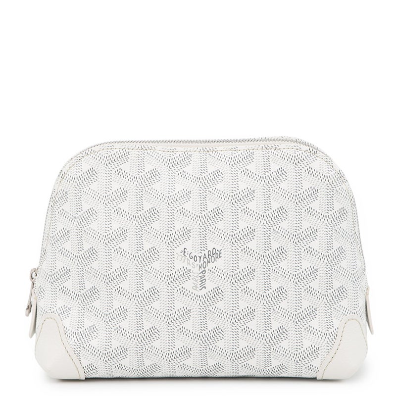 ゴヤール ポーチ ヴァンドーム コスメティックポーチ VENDOTPMLTY50CL50P GOYARD 小物入れ 化粧ポーチ 白