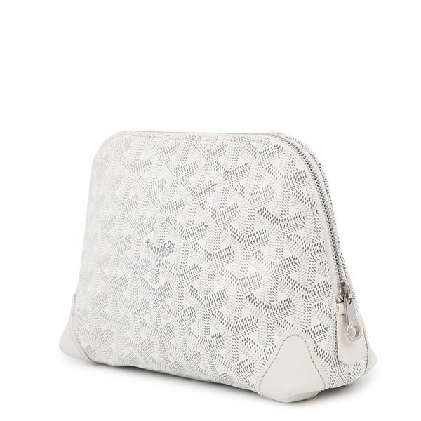 ゴヤール ポーチ ヴァンドーム コスメティックポーチ VENDOTPMLTY50CL50P GOYARD 小物入れ 化粧ポーチ 白