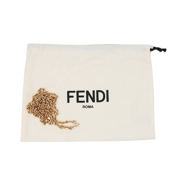 フェンディ チェーンウォレット FFダイヤモンド バイカラー レザー 8M0365 FENDI 財布