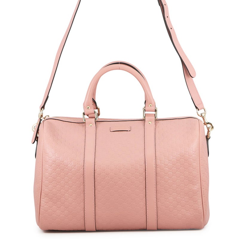 グッチ ボストンバッグ マイクログッチシマ レザー 449646 GUCCI 2wayショルダーバッグ