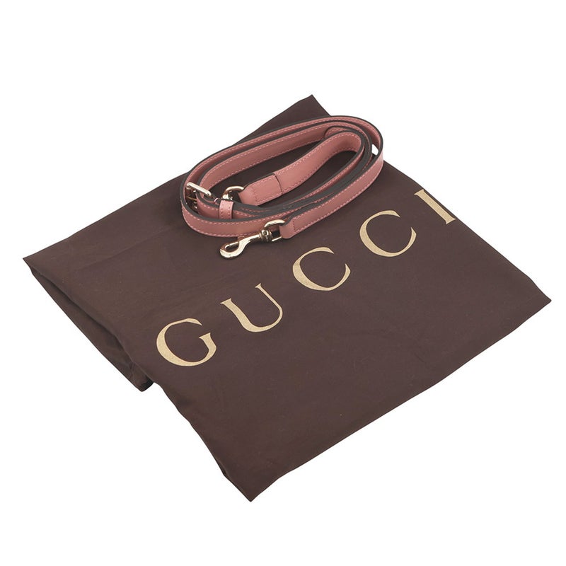 グッチ ボストンバッグ マイクログッチシマ レザー 449646 GUCCI 2wayショルダーバッグ