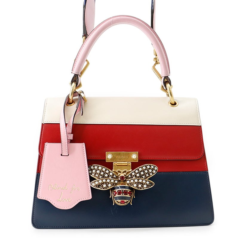 グッチ ハンドバッグ クイーンマーガレット レザー 476541 GUCCI 2wayショルダー