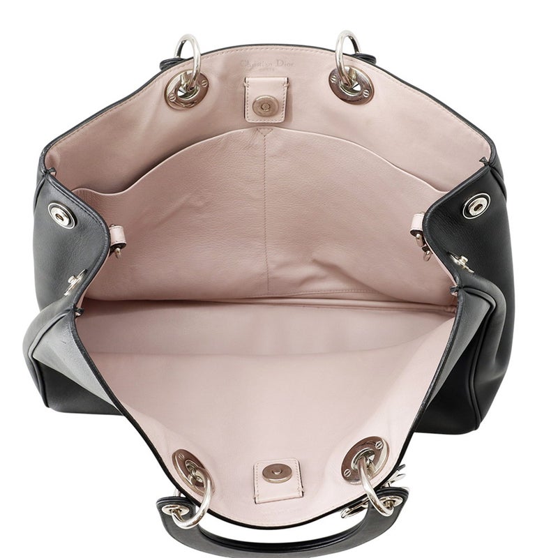 クリスチャン・ディオール ハンドバッグ ディオリッシモ ラージ レザー M0901PVPU Christian Dior 2way 黒