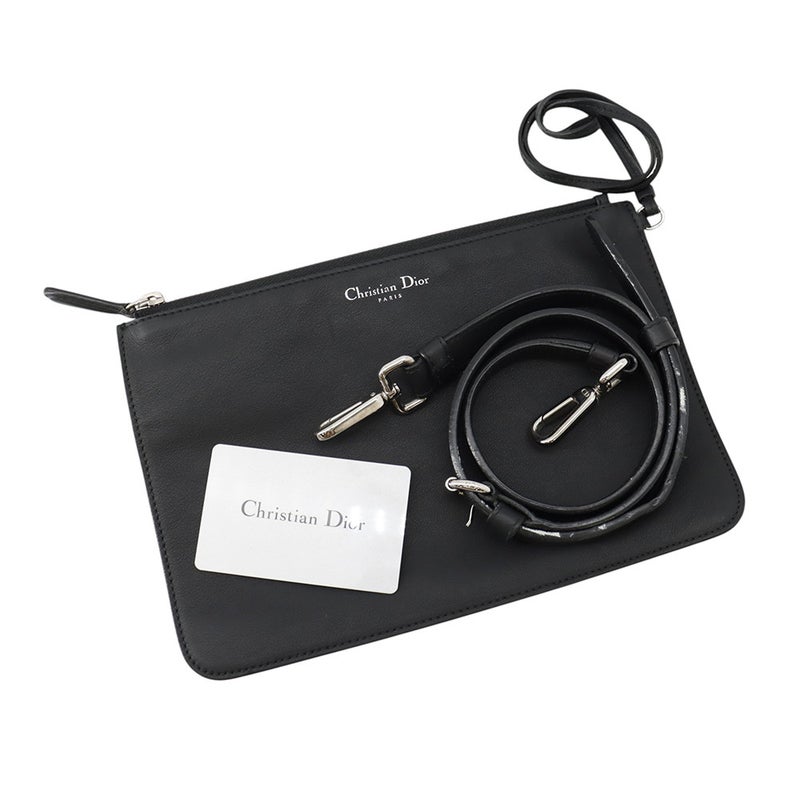 クリスチャン・ディオール ハンドバッグ ディオリッシモ ラージ レザー M0901PVPU Christian Dior 2way 黒