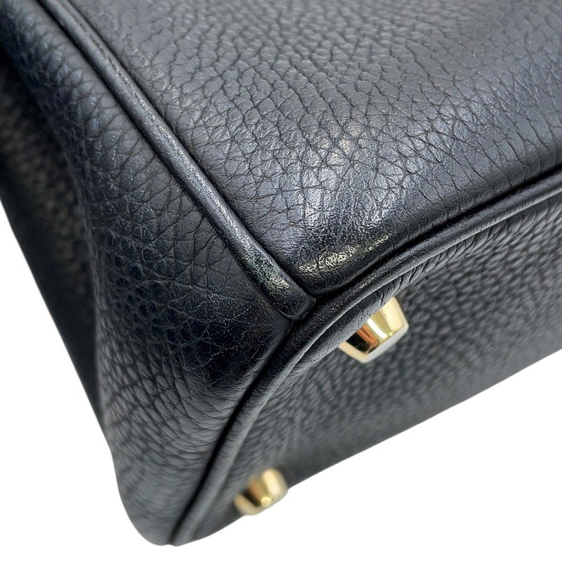 クリスチャン・ディオール ハンドバッグ ディオリッシモ レザー Christian Dior 2way 黒