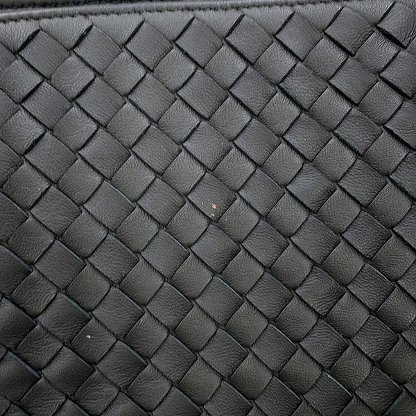 ボッテガヴェネタ トートバッグ イントレチャート レザー 428331 BOTTEGA VENETA 黒
