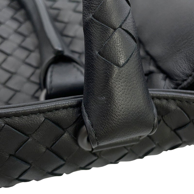 ボッテガヴェネタ トートバッグ イントレチャート レザー 428331 BOTTEGA VENETA 黒
