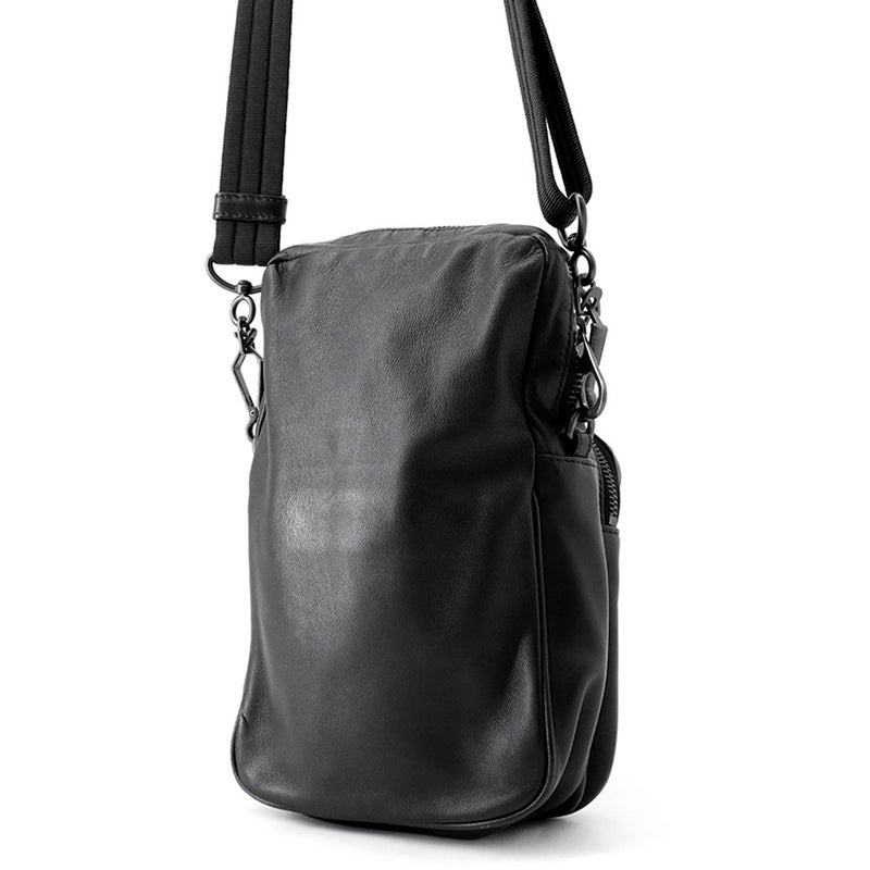 ボッテガヴェネタ ショルダーバッグ イントレチャート レザー BOTTEGA VENETA 黒