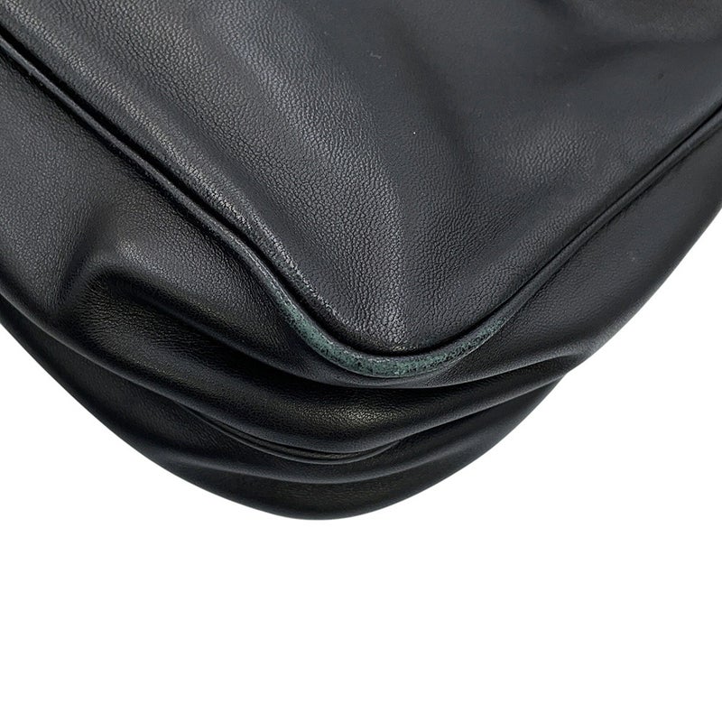 ボッテガヴェネタ ショルダーバッグ イントレチャート レザー BOTTEGA VENETA 黒