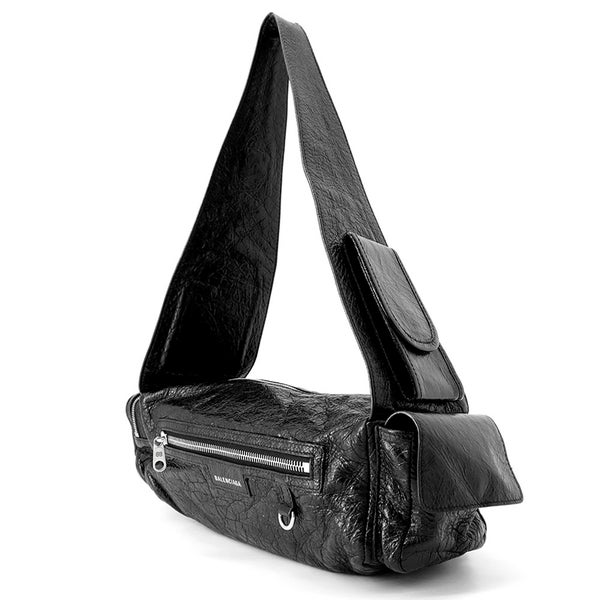 バレンシアガ ショルダーバッグ スーパービジー BALENCIAGA バッグ 黒