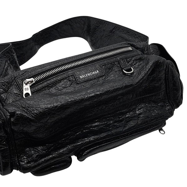 バレンシアガ ショルダーバッグ スーパービジー BALENCIAGA バッグ 黒