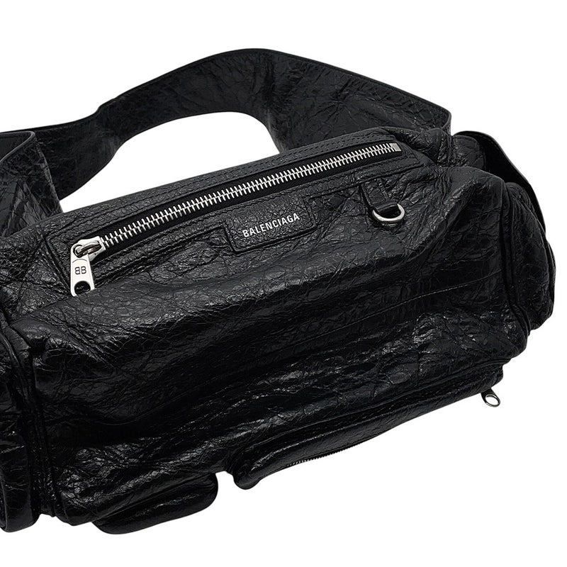 バレンシアガ ショルダーバッグ スーパービジー BALENCIAGA バッグ 黒