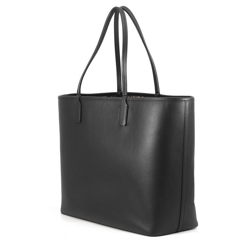 ドルチェ&ガッバーナ トートバッグ FEFE ショッピングバッグ ミディアム レザー DOLCE&GABBANA 黒