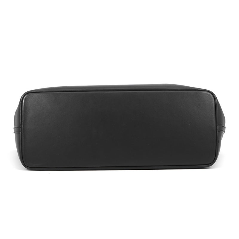 ドルチェ&ガッバーナ トートバッグ FEFE ショッピングバッグ ミディアム レザー DOLCE&GABBANA 黒