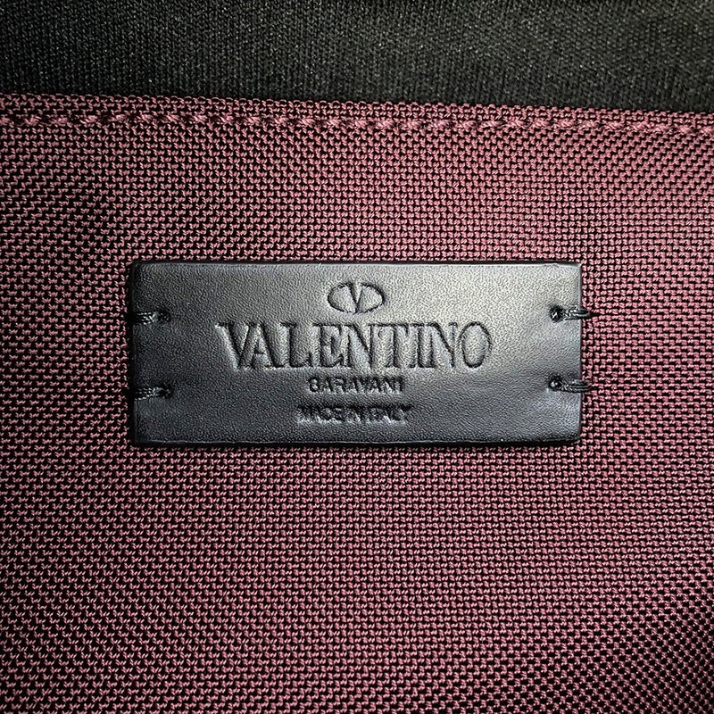 ヴァレンティノ・ガラヴァーニ ボディバッグ VLTNロゴ ウエストバッグ 2Y2B0B94LEK VALENTINO ベルトバッグ