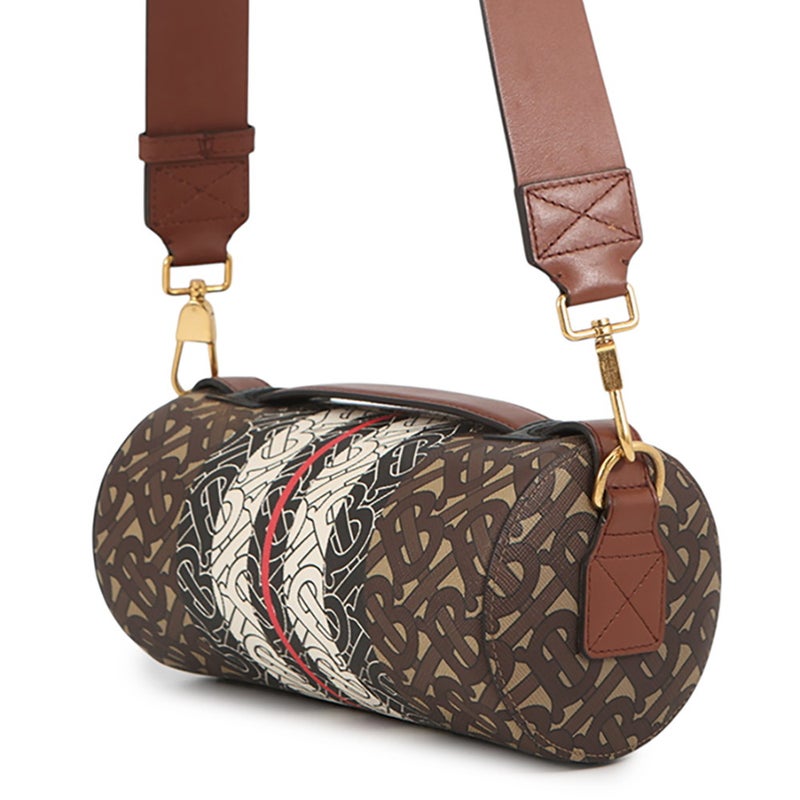 バーバリー ショルダーバッグ TBモノグラム ストライプ PVC レザー 8020170 BURBERRY