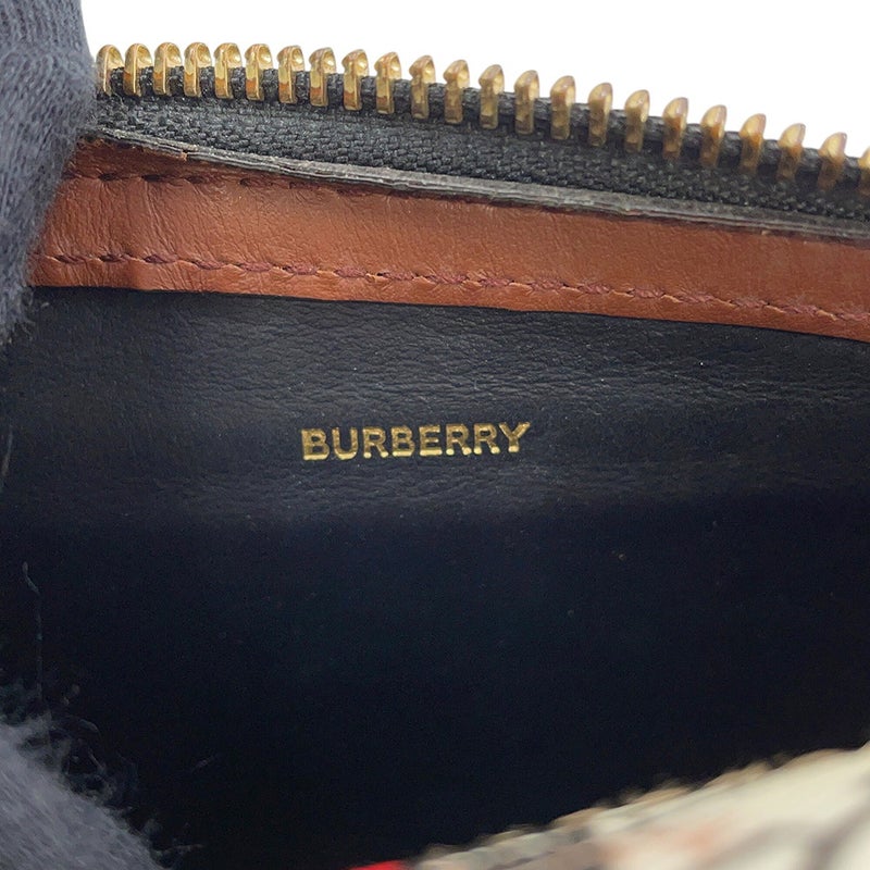 バーバリー ショルダーバッグ TBモノグラム ストライプ PVC レザー 8020170 BURBERRY