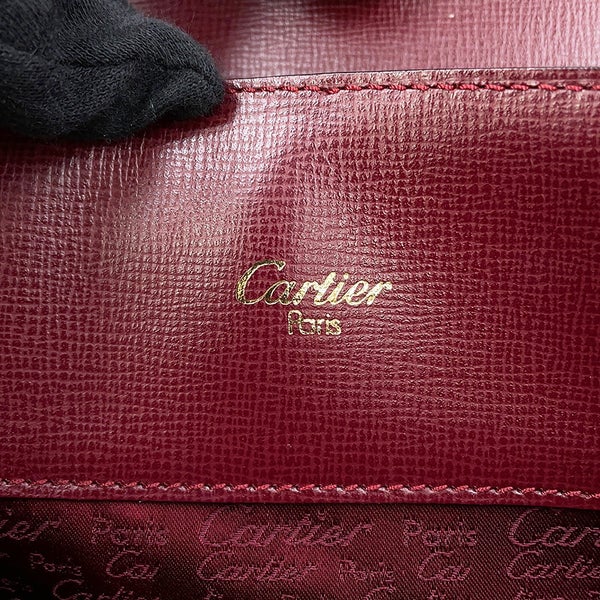カルティエ ショルダーバッグ マストライン レザー Cartier