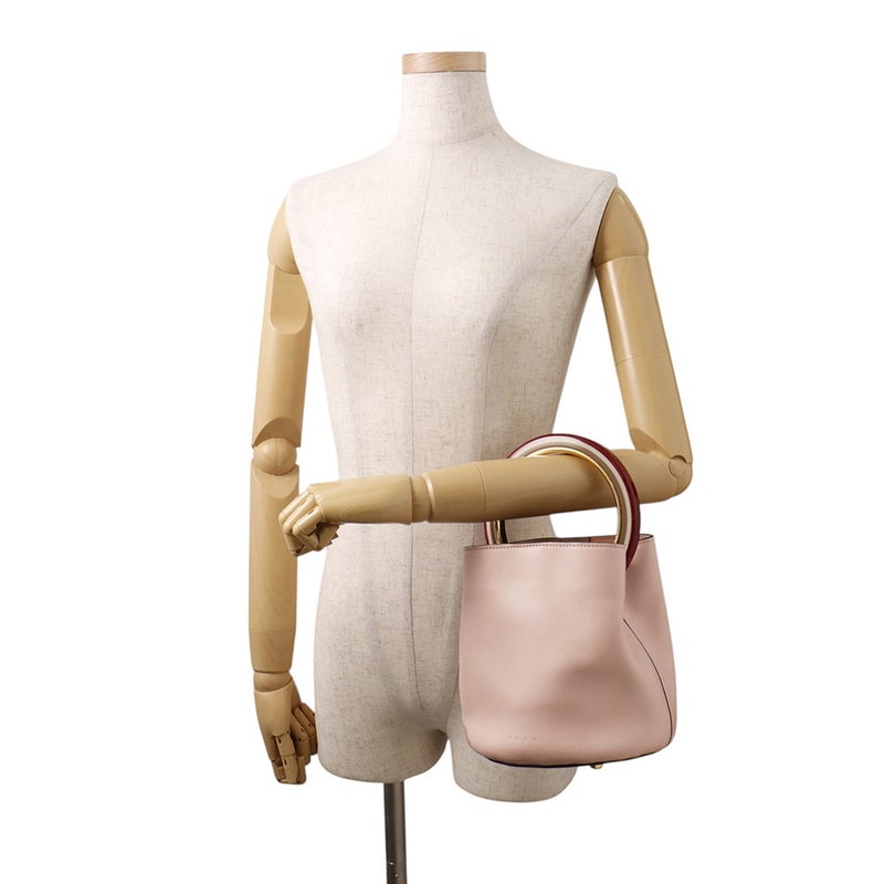マルニ ハンドバッグ バニエ レザー SCMPU09TY3 MARNI 2way