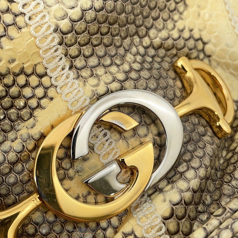 グッチ チェーンショルダーバッグ ズゥミ パイソン型押しレザー 576432 GUCCI バッグ