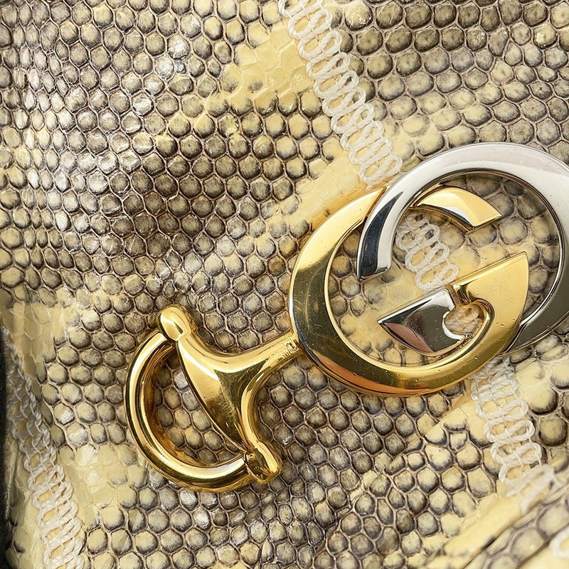 グッチ チェーンショルダーバッグ ズゥミ パイソン型押しレザー 576432 GUCCI バッグ