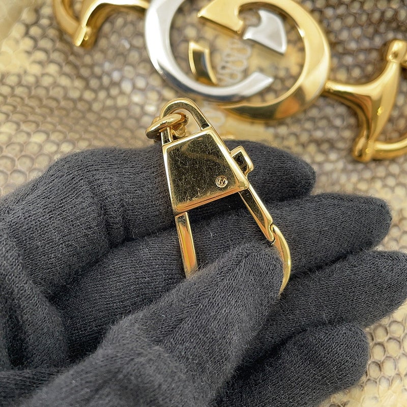 グッチ チェーンショルダーバッグ ズゥミ パイソン型押しレザー 576432 GUCCI バッグ