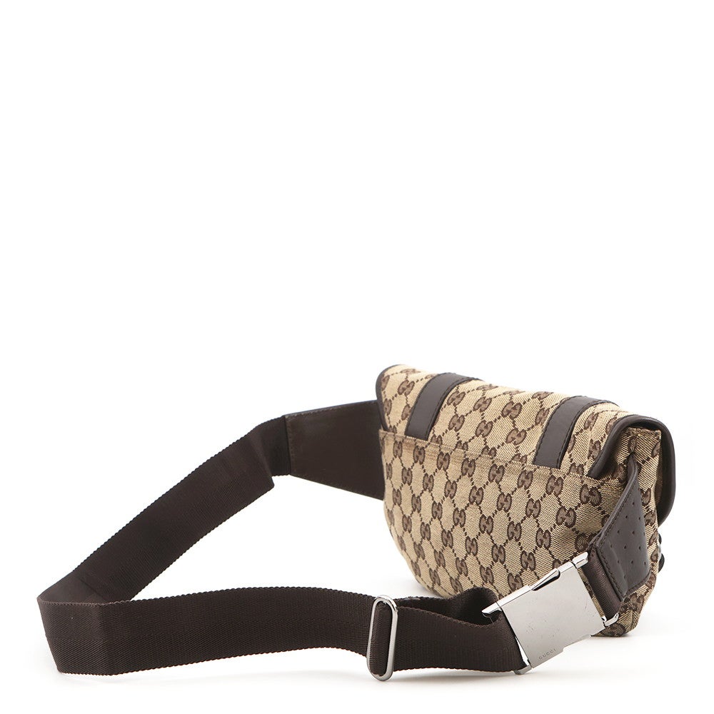 グッチ ボディバッグ GGキャンバス/レザー 145851 GUCCI ウエスト