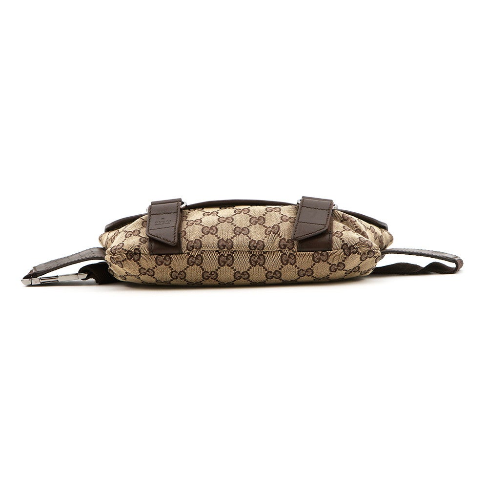 グッチ ボディバッグ GGキャンバス/レザー 145851 GUCCI ウエスト