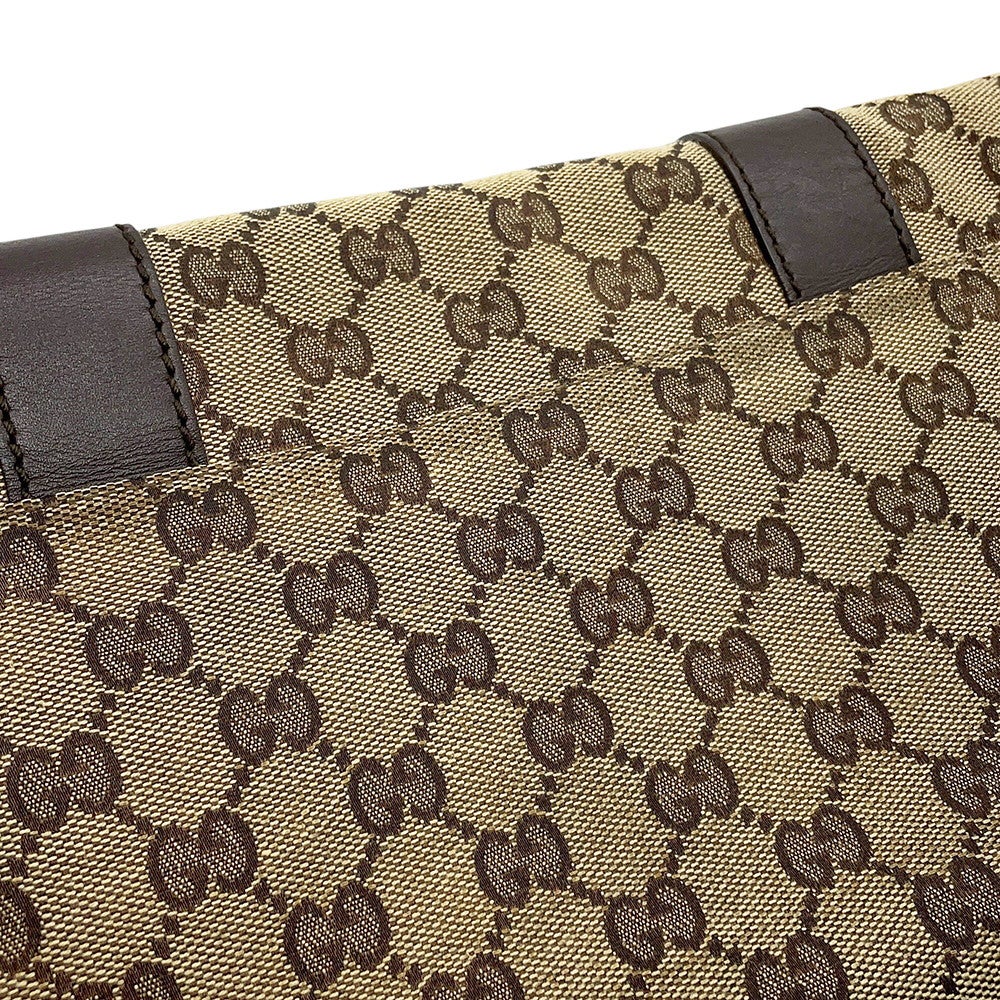 グッチ ボディバッグ GGキャンバス/レザー 145851 GUCCI ウエスト