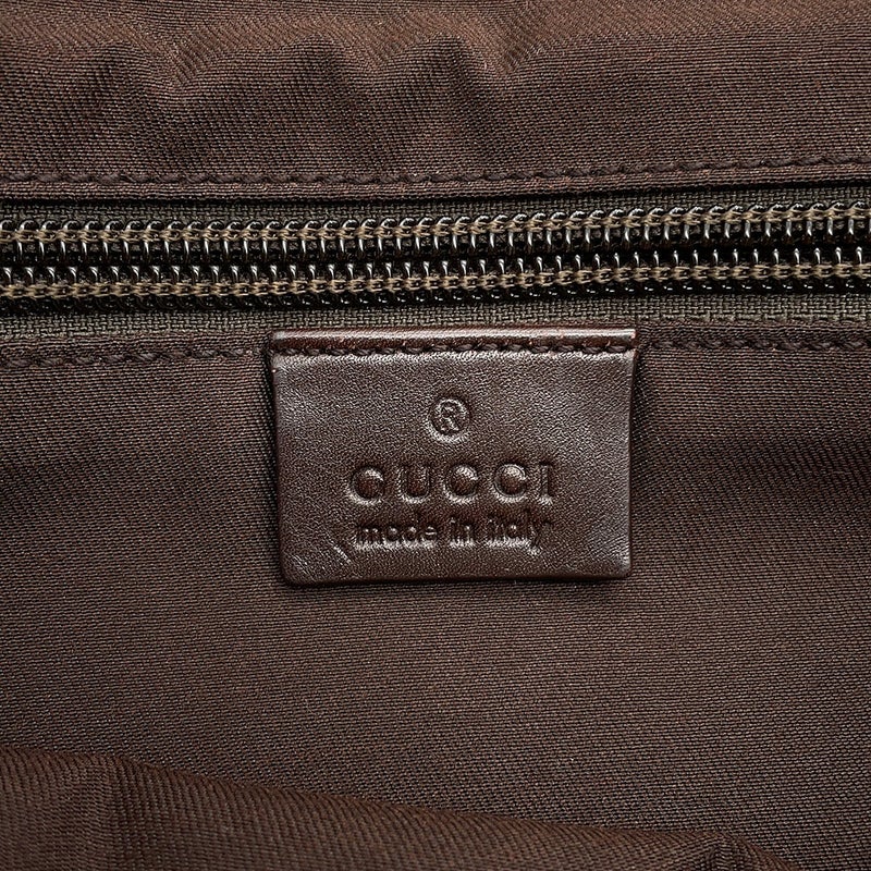 グッチ ボディバッグ GGキャンバス/レザー 145851 GUCCI ウエストバッグ