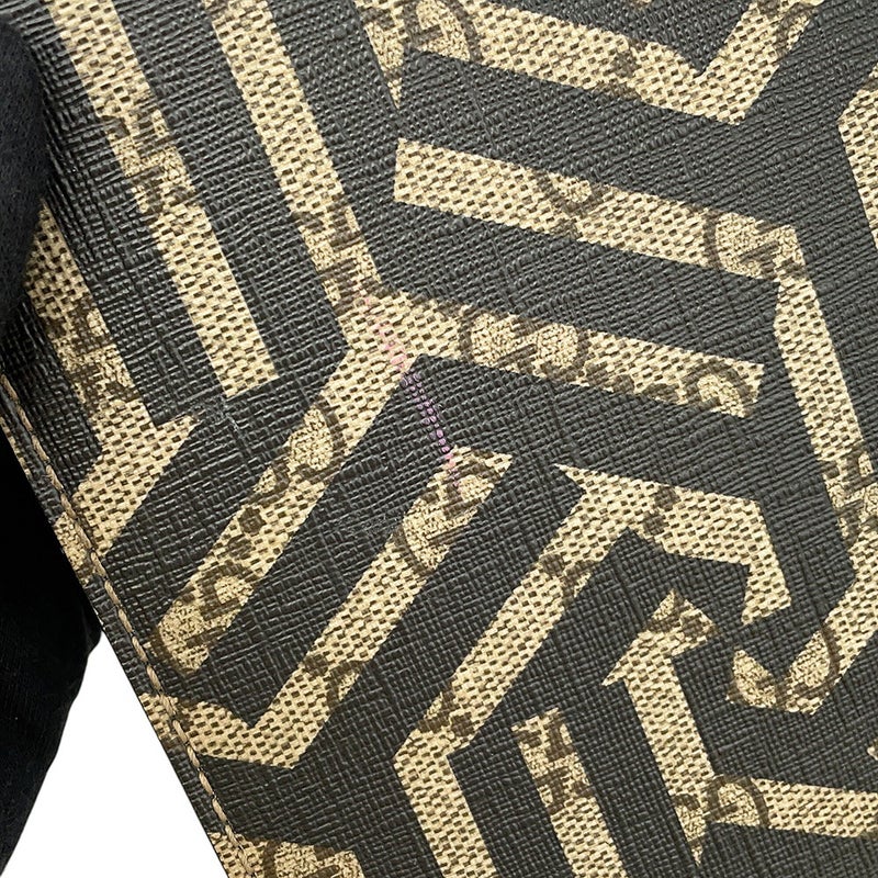 グッチ ショルダーバッグ GGカレイド/レザー シェリー ビー 450953 GUCCI 黒