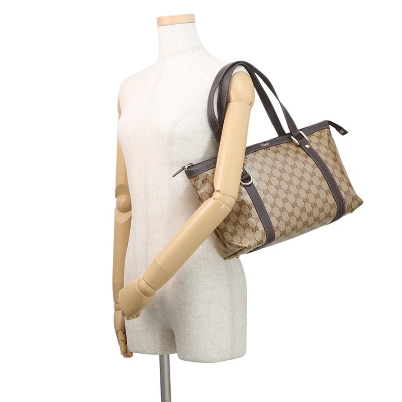 グッチ トートバッグ GGクリスタル/レザー 268640 GUCCI ショルダーバッグ