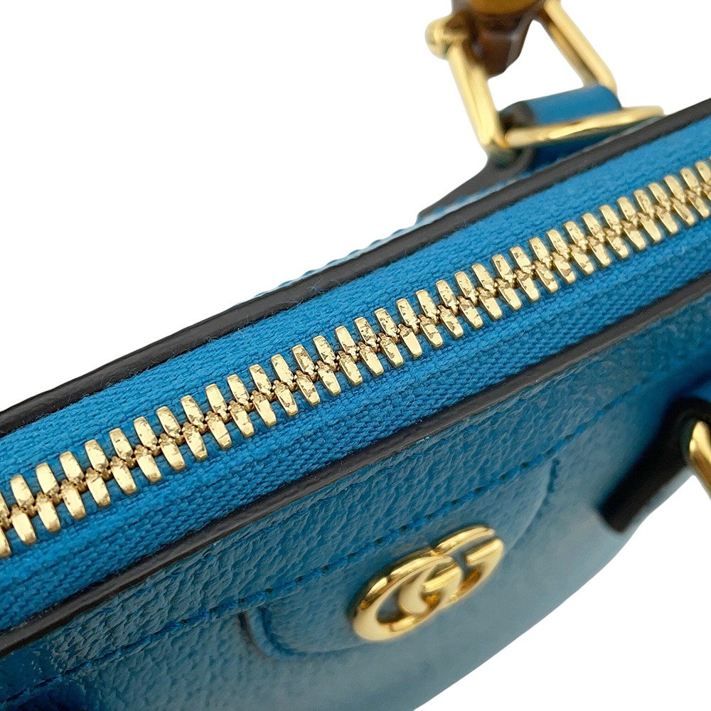 グッチ ハンドバッグ ダイアナ バンブー ミニ レザー 715775 GUCCI