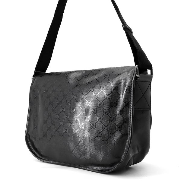 グッチ ショルダーバッグ GGインプリメ 201732 GUCCI バッグ 斜め掛け 黒
