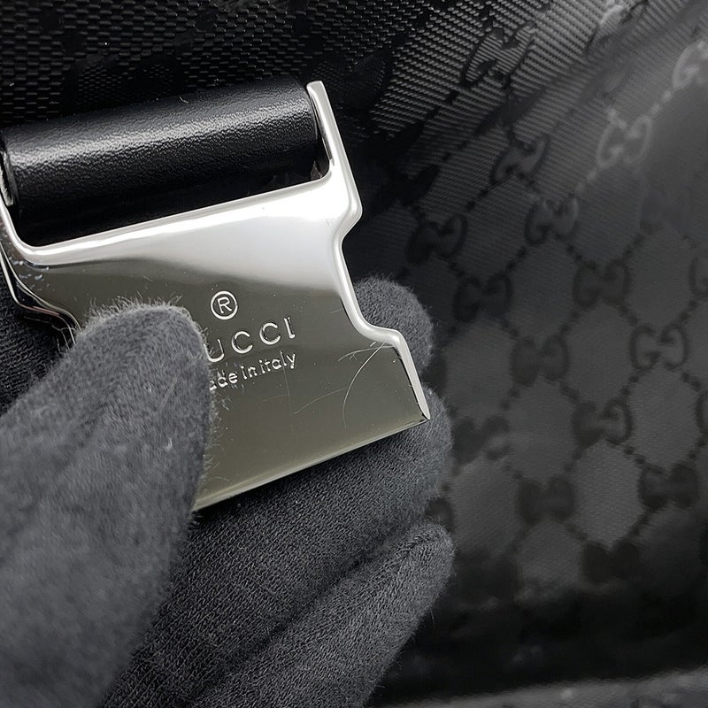 グッチ ショルダーバッグ GGインプリメ 201732 GUCCI バッグ 斜め掛け 黒