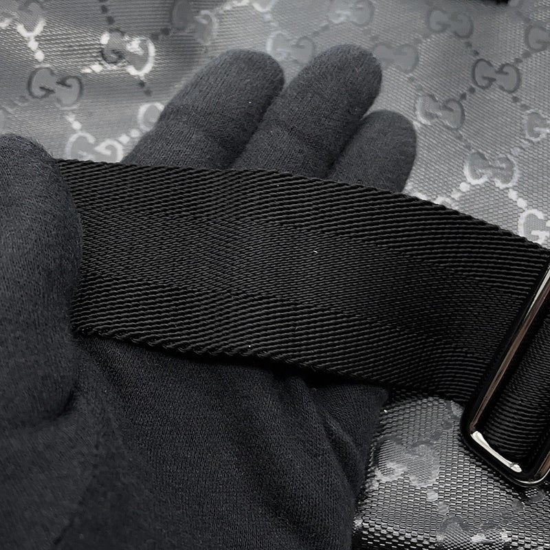 グッチ ショルダーバッグ GGインプリメ 201732 GUCCI バッグ 斜め掛け 黒