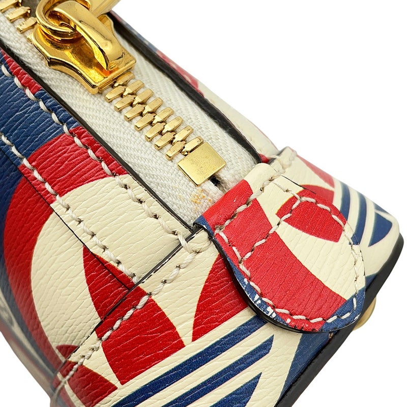 グッチ ハンドバッグ ホースビット1955 ミニ トップハンドル アディダスコラボ 677212 GUCCI 2wayショルダー 白