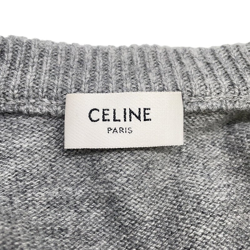 セリーヌ カーディガン ラインストーン カシミヤ レディースサイズXS CELINE トップス