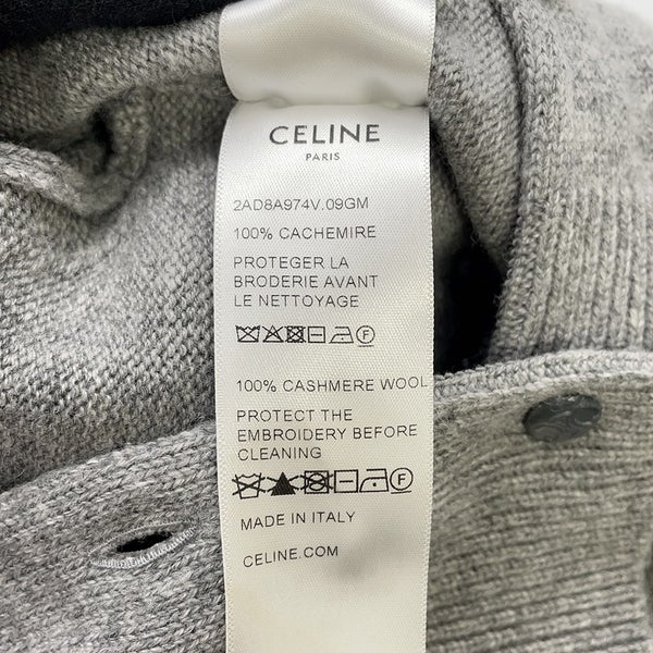 セリーヌ カーディガン ラインストーン カシミヤ レディースサイズXS CELINE トップス