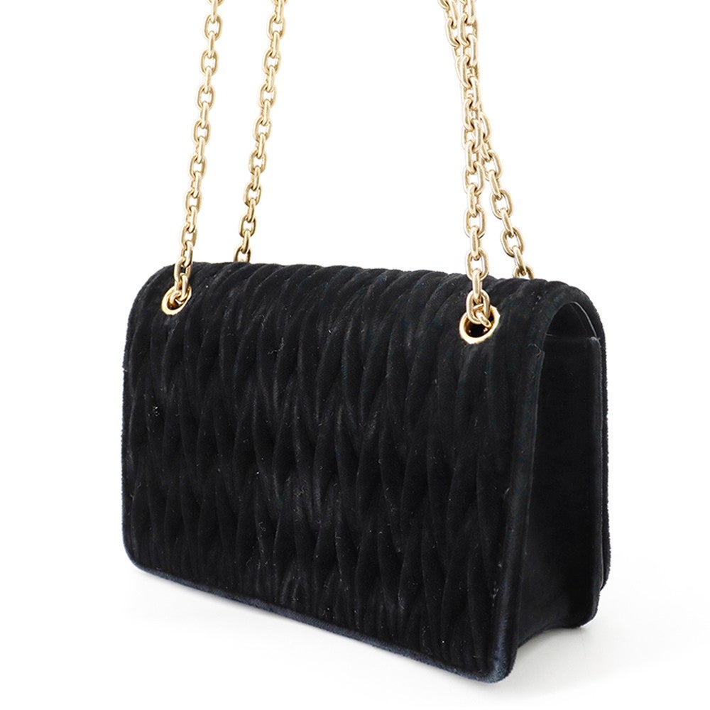 miumiu チェーン バック ミュウミュウ miu miu マテラッセチェーンショルダー 5BP065 レッド