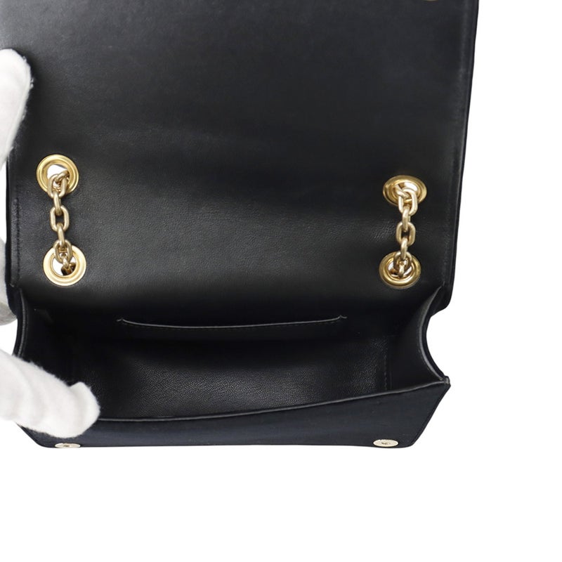 ミュウミュウ チェーンショルダーバッグ マテラッセ ベロア 5BP065 Miu Miu 2way 黒