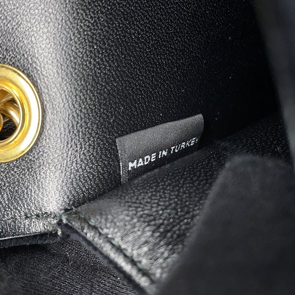 ミュウミュウ チェーンショルダーバッグ マテラッセ ベロア 5BP065 Miu Miu 2way 黒