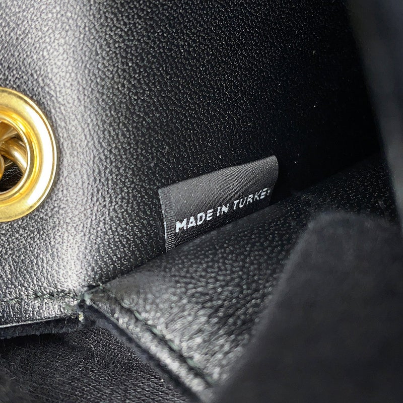 ミュウミュウ チェーンショルダーバッグ マテラッセ ベロア 5BP065 Miu Miu 2way 黒