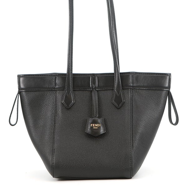 フェンディ ショルダーバッグ オリガミ Origami ミニ レザー 8BS083 FENDI 2way ハンドバッグ 黒