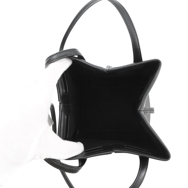 フェンディ ショルダーバッグ オリガミ Origami ミニ レザー 8BS083 FENDI 2way ハンドバッグ 黒
