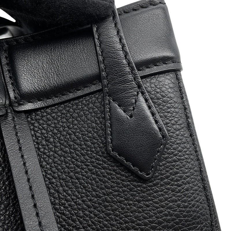 フェンディ ショルダーバッグ オリガミ Origami ミニ レザー 8BS083 FENDI 2way ハンドバッグ 黒