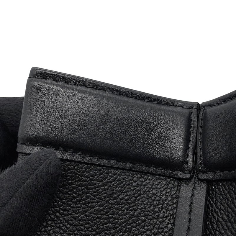 フェンディ ショルダーバッグ オリガミ Origami ミニ レザー 8BS083 FENDI 2way ハンドバッグ 黒