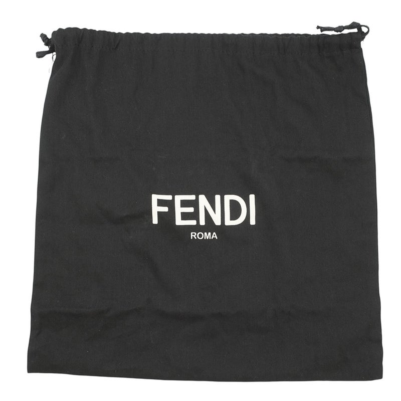 フェンディ ショルダーバッグ オリガミ Origami ミニ レザー 8BS083 FENDI 2way ハンドバッグ 黒